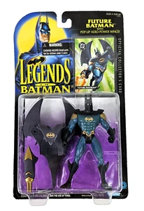 Future Batman Figure w/ Pop-up Aero-Power Wings Collector's Card ~ 1994 Vtg. - Picture 1 of 7