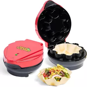 Taco Tuesday Tortilla Bowl Maker for Baked Taco Bowls, Tostadas, Salads, Dips, A - Picture 1 of 12