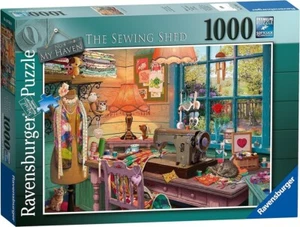 Ravensburger 1000 Piece Jigsaw Puzzle - My Haven The Sewing Shed - Picture 1 of 1