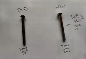 New arm bolt for Herman Miller Aeron classic size A B C twist arm lock - Picture 1 of 3