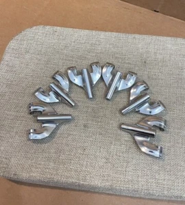 Gretsch 50s Vintage Round Badge Era Bass Drum Hoop Claw Set 6 Claws Nice - Picture 1 of 5