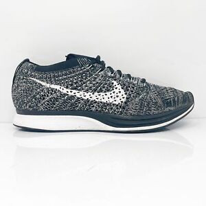 Nike Mens Flyknit Racer 526628-012 Black Running Shoes Sneakers Size 6.5 