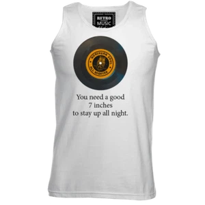 Mens Northern Soul You Need A Good 7 Inches Vest Shirt Wilson Starr Jones - Picture 1 of 1