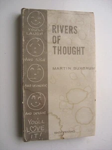 RIVERS OF THOUGHT ~ Martin Buxbaum HC/DJ 1960 ILLUSTRATED - Verse / POETRY - 11 - Imagen 1 de 15