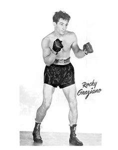 Foto #1 de Boxing Legend Rocky Graziano 8x10 - Imagen 1 de 2