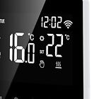 (White Back White Button 16A)Me81h Smart Digita Thermostat Lcd Touch Screen
