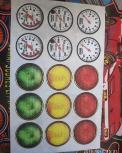 Getaway High Speed 2 Pinball Target Decals - Picture 1 of 1