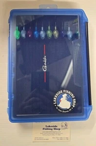 GAMAKATSU G-BOX JIG CASE #G3600SF & 10 1OZ JIG HEADS FISHING ACCESSORIES - Picture 1 of 4