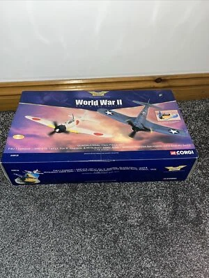 Corgi Aviation Archive Guadalcanal  Corsair & Mitsubishi Zero  AA99120 1/72  F4U - Image 1 of 4