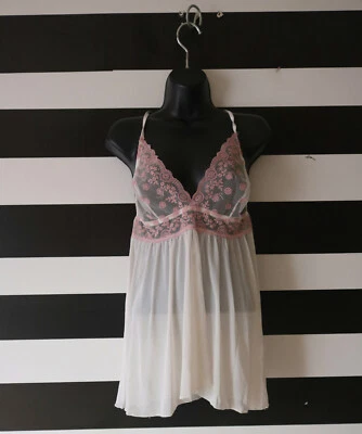 Sexy vestido de encaje blanco roto Fiorentina para mujer talla M Foto 1 de 4