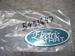 Moto de Nieve Polaris Trail Touring Lite Arranque Eléctrico Logo Emblema NUEVO FABRICANTE DE EQUIPOS ORIGINALES 5431647 - Imagen 1 de 2