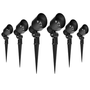 GOODSMANN Low Voltage Halogen Spot/Floodlight 6 Pack Landscape Lighting Outside - Picture 1 of 9