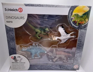 SCHLEICH da BARBAPUFFO DINOSAURI - 42213 MINI DINOSAURS SET RARE - Imagen 1 de 2