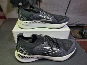 Brooks Levitate GTS 5 Running Shoes Womens 9 StealthFit Black Gray 1203601B090 - Picture 1 of 7