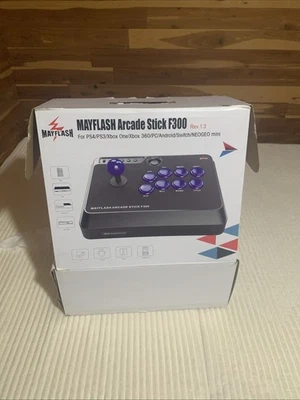 Joystick Mayflash F300 Arcade Fight Stick para PS4, XBOX ONE, PC, solo usar 1 m Foto 1 de 2