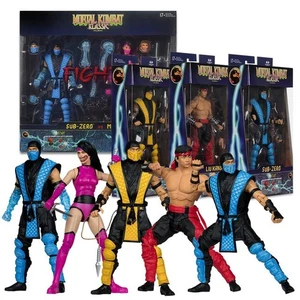 Figurines Mortal Kombat Klassic Kitana Liu-Kang Scorpion Sub-Zero McFarlane - Picture 1 of 47