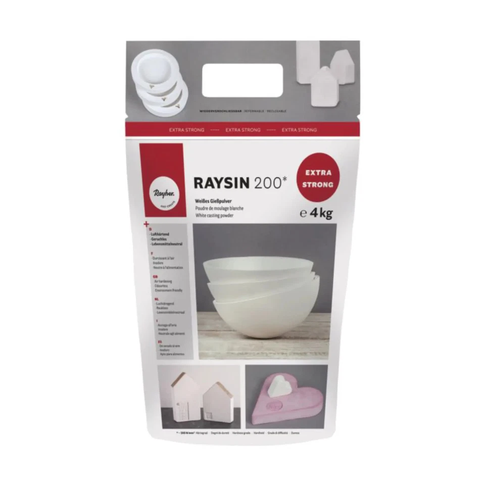 Raysin 200 Gießpulver weiß 4 kg Beutel
