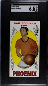 1969-70 Topps - Gail Goodrich #2 SGC 6.5 No PSA Centered Sharp Undergraded - Picture 1 of 3