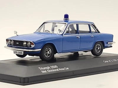 Vanguards Triumph 2500 Metropolitan Police Area Car - VA08205 - Boxed  1:43  MIB - Image 1 of 4