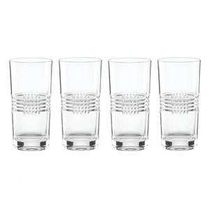 Reed & Barton Crystal SLOANE Highball Tumblers - Set of Four - N/O - Picture 1 of 1