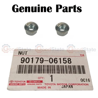 Genuine LandCruiser HZJ105 HJ75 HJ61 HJ60 HJ47 HJ45 HDJ81 HDJ80 HDJ79 Nut x2 - image 1 of 4