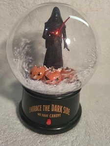Star Wars "EMBRACE THE DARK SIDE" Darth Vader Musical Waterless Snow Globe Hall - Picture 1 of 13