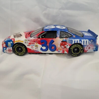 Nascar Stock Car Kenny Schrader Die Cast Red, White & Blue M&M 1:24 Scale - Image 1 of 4
