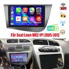 Für Seat Leon 1P1 2005-2012 1+32G Android 13 Carplay Autoradio GPS Navi RDS +DAB