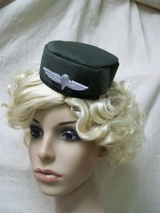 Mini caja de pastillas sombrero militar pinza para el pelo tocado militar soldado cadete piloto oficial - Imagen 1 de 20