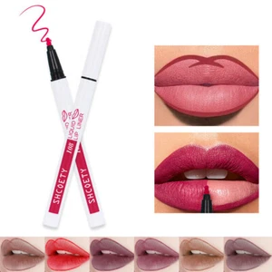 Lip Marker Liquid Lip Liner Lipliner Cosmetics Makeup Silky Nude Matte - Picture 1 of 36