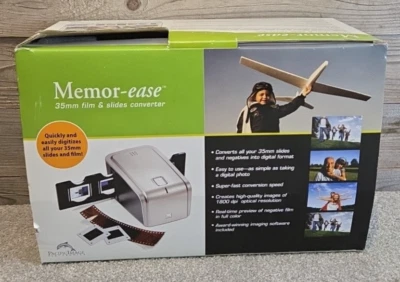 Pacific Image Memor-ease 35mm Film & Slide Converter Scanner  OPENED NIB - Image 1 of 4