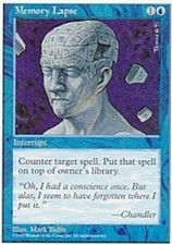 4x Memory Lapse MTG 5th Edition NM Magic Regular