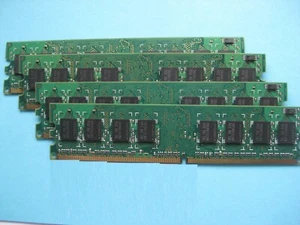 2GB 4x 512MB DDR2 667 PC2-5300 Memory Acer Dell Gateway HP Lenovo Non ECC DIMM - Picture 1 of 1