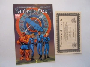 Marvel variant edition Fantastic Four 527 Signed by J.Michael Straczynski - Picture 1 of 11