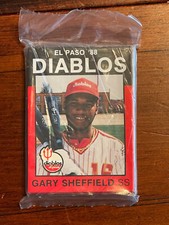 1988 El Paso Diablos TEAM SET with GARY SHEFFIELD-SEALED-FAST SHIPPING