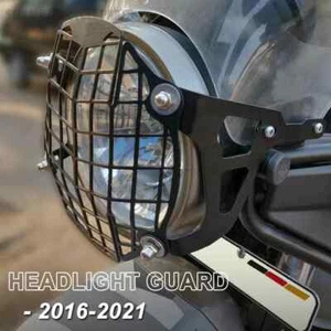 Headlight Guard Grille Cover Protector For Royal Enfield Himalayan 2016-2021 - Picture 1 of 6