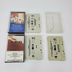 REO Speedwagon Cassette Lot REO Good Trouble Wheels Are Turnin Classic Rock - Picture 1 of 6