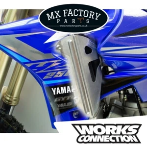 YZ250 YZ250X 02-24 Radiator Braces Works Connection Guards Yamaha 18-074 WC Mx - Picture 1 of 9