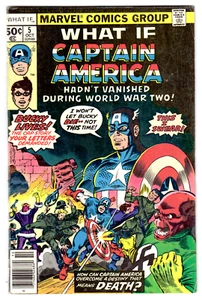 Captain America "What If He Hadn't Vanished During WWII" Marvel #5 (1977) VG - Picture 1 of 2