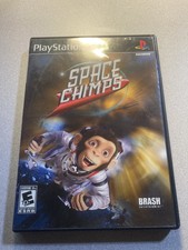 SPACE CHIMPS  - PS2 Playstation 2 Disc and Case - Very Good!