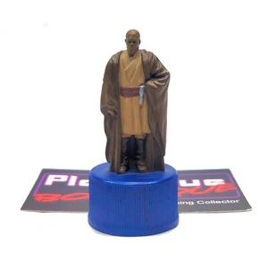 Star Wars Mace Windu #5 EP3 PEPSI BOTTLE CAP TOP MINI FIGURE JAPAN TOPPPER - Picture 1 of 9