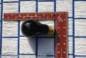 Box of 12 BLACKLIGHT blue BLACK light BULB 60w Deep Purple A19 SPOOKY HALLOWEEN - Picture 1 of 4