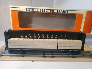 Vintage 1994 Lionel 6-16399 Western Pacific I-Beam Flatcar w/Wood Loads OB - Picture 1 of 17
