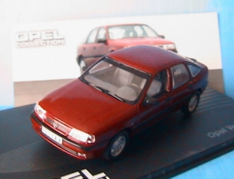 Opel Vectra Gl 2.0 I 1988 1995 Rosso Scuro Ixo 1/43 Macchina Miniatura Das Auto - Immagine 1 di 1