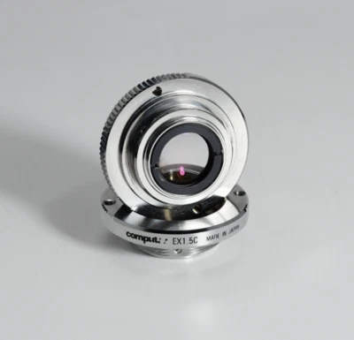 1PC Pre-owned Computar EX1.5C Focal Length Extender Lens for C-Mount Camera 1.5X - Photo 1/3