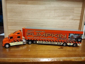 SpecCast 1/64 Scott Diuble's Pumpkin Gone Mad NTPA Allis Chalmers Peterbilt Semi - Picture 1 of 9