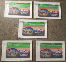 UK BT Phonecards - 5.x. 20 Units Texas Homecare BTA015 SEALED vintage