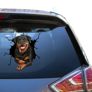 Rottweiler Mom Sticker Rottweiler Decal Vehicles Die Cut Packs Stickers For Baby - Picture 1 of 7