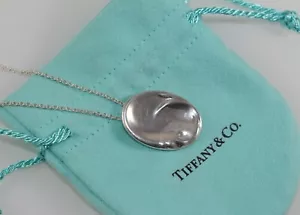 Tiffany Silber SELTEN GROß Peretti Steinbock Sternzeichen Halskette lange Kette 28 Zoll - Bild 1 von 12