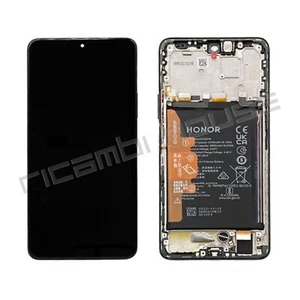 DISPLAY HUAWEI ORIGINALE HONOR MAGIC 4 LITE NERO 5G 2022 CON BATTERIA TOUCH LCD - Picture 1 of 1